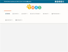 Tablet Screenshot of metroanimalshelter.org